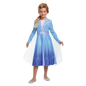 Kids' Frozen Elsa Halloween Costume Glitter